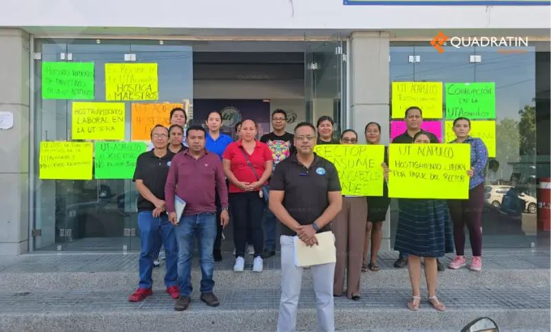Llevan maestros 3 días de paro en Universidad Tecnológica de Acapulco