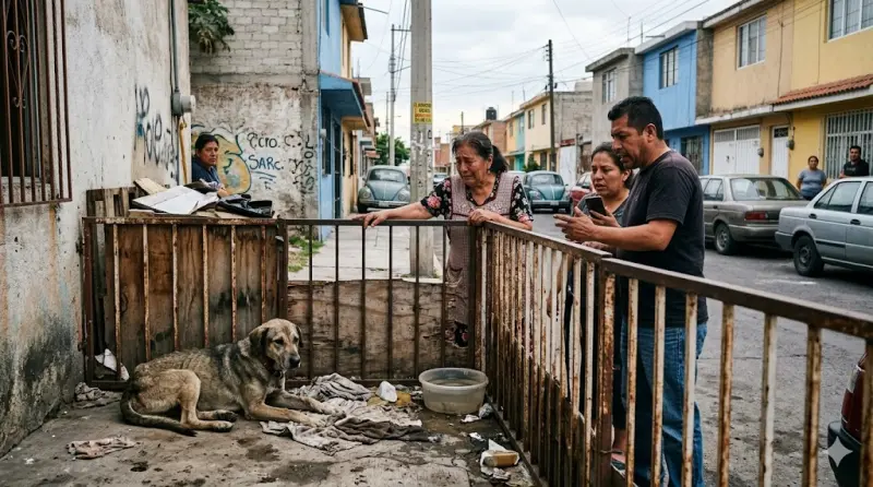 Suplican en Izcalli para salvar vida de perro víctima de maltrato