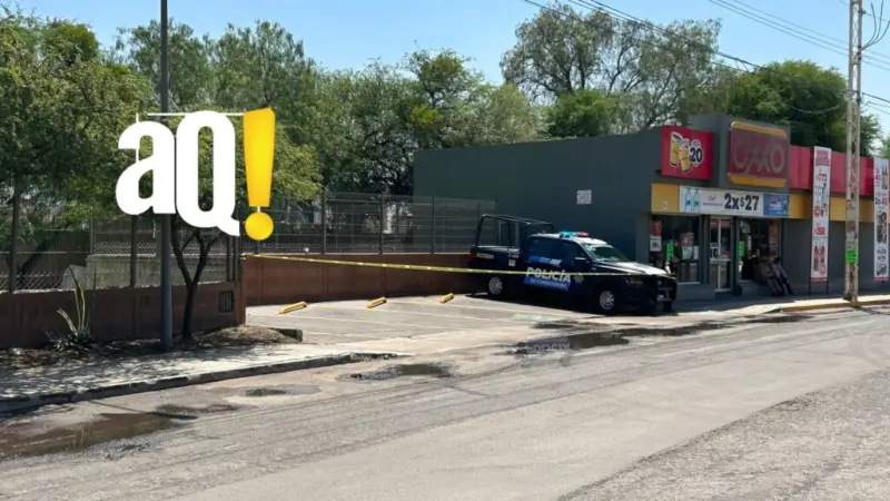 Mueren dos guardias de seguridad al caer en cárcamo durante persecución en Puerta Real, Corregidora 
