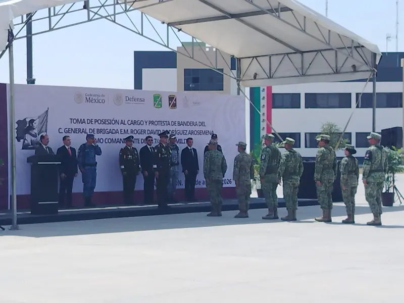 Toma protesta nuevo comandante de la Séptima Zona Militar en Nuevo León