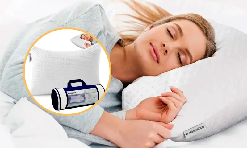 La almohada de Memory Foam más vendida de Mercado Libre tiene 67% de descuento y baja su precio a 228 pesos tras superar las 100 mil unidades entregadas por su tecnología ajustable con gel