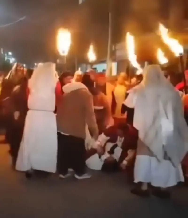 Suspenden la Pasión de Cristo en Xonacatlán tras accidente