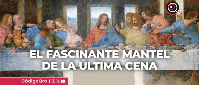 El fascinante mantel de la Última Cena