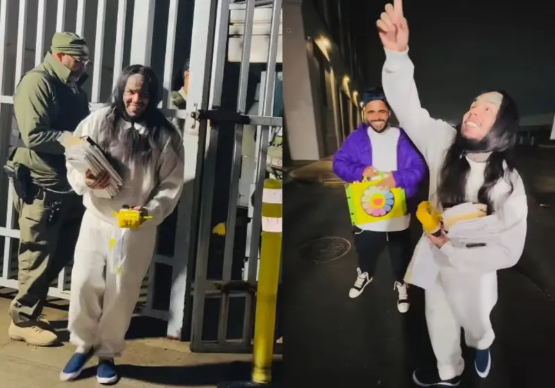 El rapero Tekashi 6ix9ine sale de prisión; presume regalo que le dio Nicolás Maduro