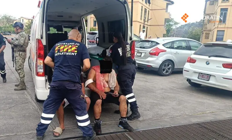 Es lesionado con navaja tras riña en Zihuatanejo