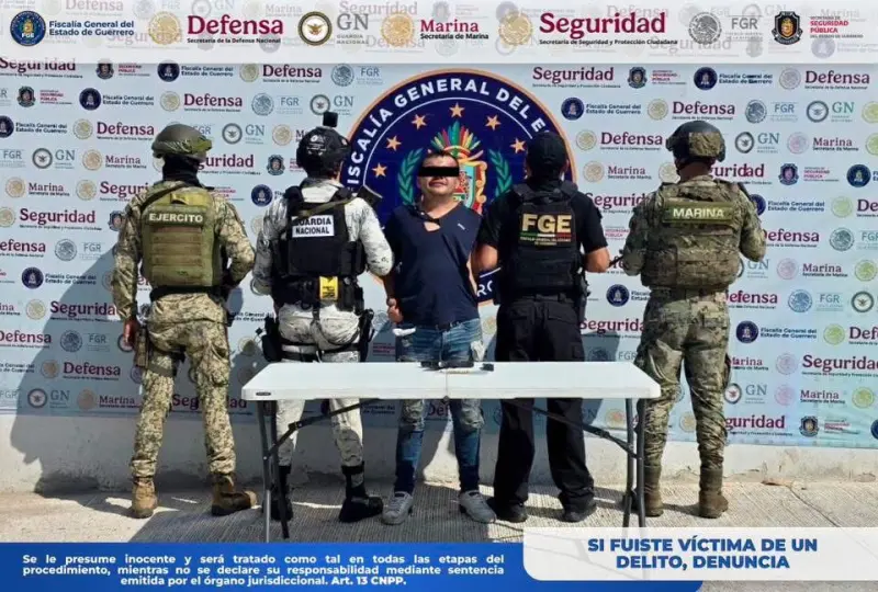 Detienen a hombre por ataque armado en la Costera de Acapulco