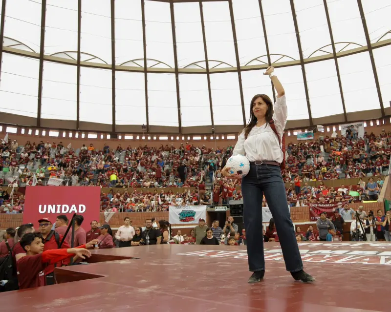 Estoy lista para ser la primera gobernadora de Michoacán: Gaby Molina