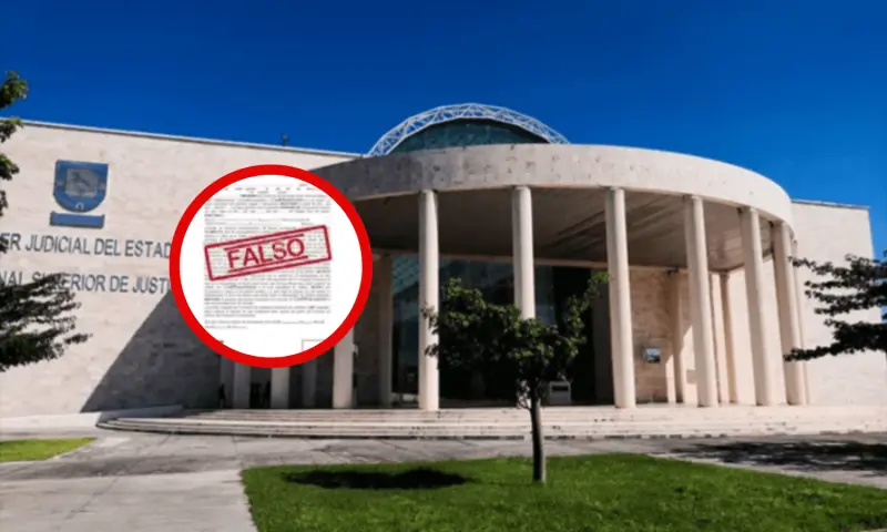 Usa documento falso en Yucatán para ampararse en un proceso judicial y lo descubren