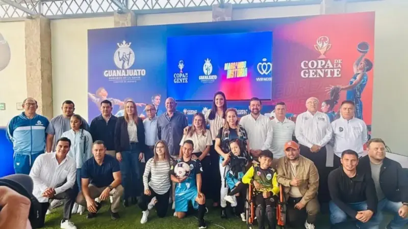 Presentan la Copa de La Gente 2026, que se desarrollará en Guanajuato