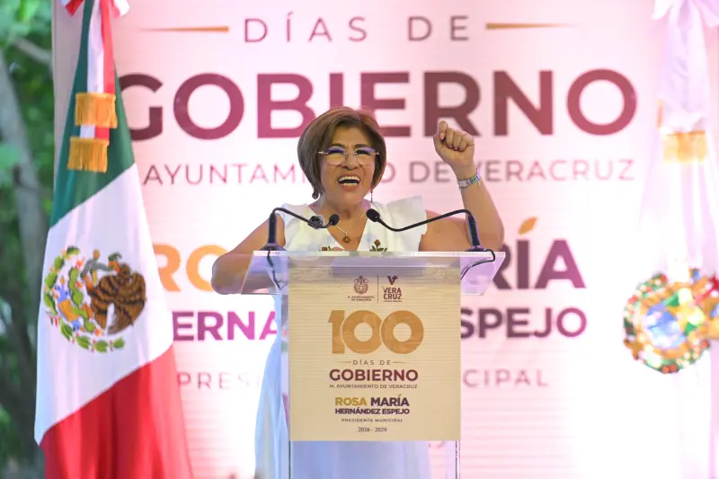 Con cercanía y eficiencia, estamos cumpliéndo a Veracruz: Rosa María