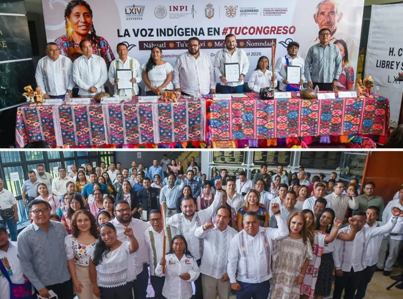 Se presenta La voz indígena en tu Congreso en Guerrero