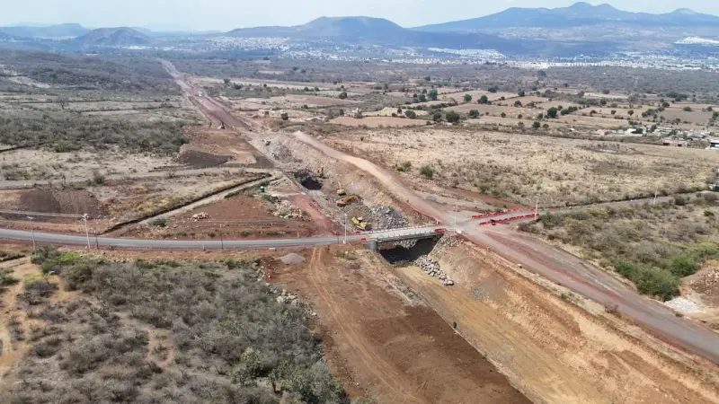 Lleva anillo periférico de Morelia avance de 85% del primer segmento