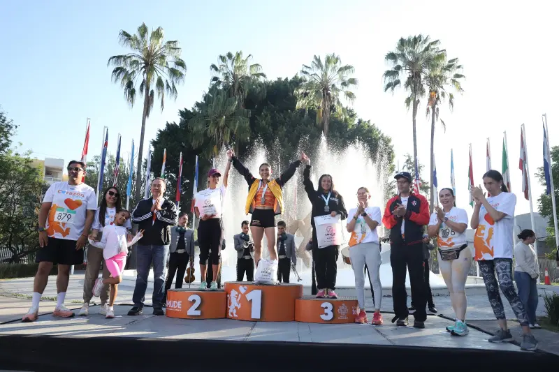Reúne carrera Corazón a la Meta 5.2 km a más de mil participantes