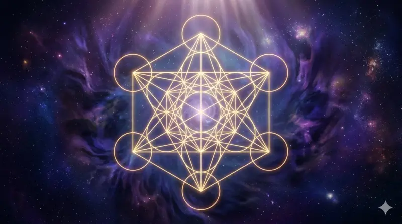 Por qué el Cubo de Metatrón es el símbolo que necesitas para proteger tu energía según el código oculto del ángel más fuerte