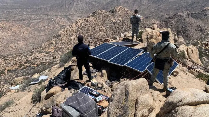 Aseguran equipo de halconeo del crimen organizado en Sonoyta, Sonora