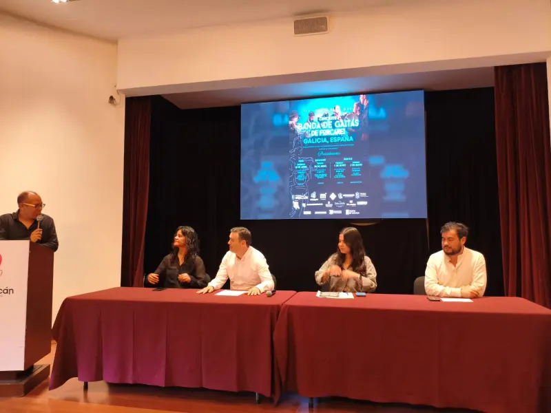 Recibirán Pátzcuaro y Morelia a Galicia con las Gaitas de Forcarei