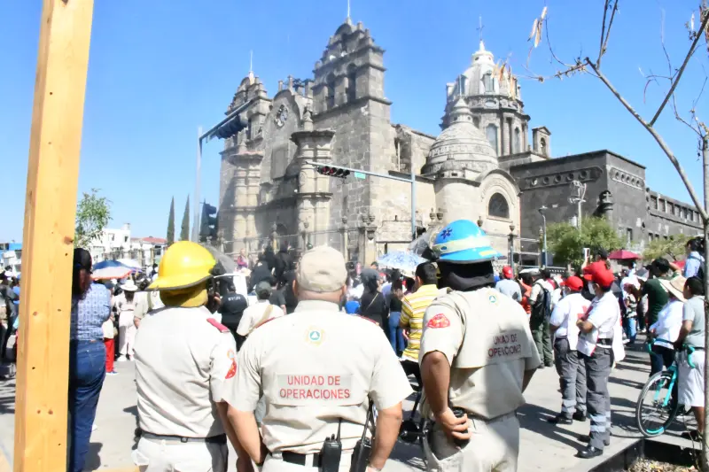 Refuerzan seguridad por visita de Siete Templos y Viacrucis en GDL