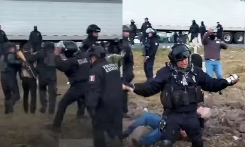 Enérgica protesta de ANTAC por represión en Tlaxcala