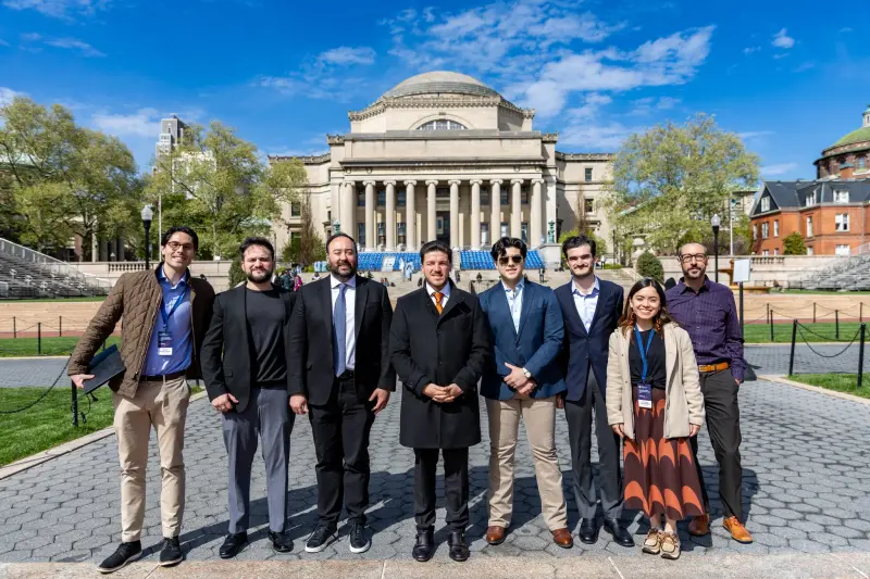 Samuel García presume en Columbia el “momento económico” de Nuevo León