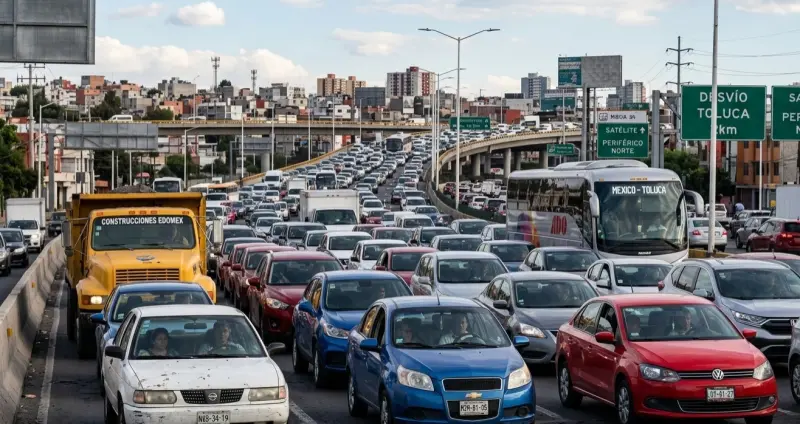 Evita multas: revisa cómo opera el Hoy No Circula en el Edomex