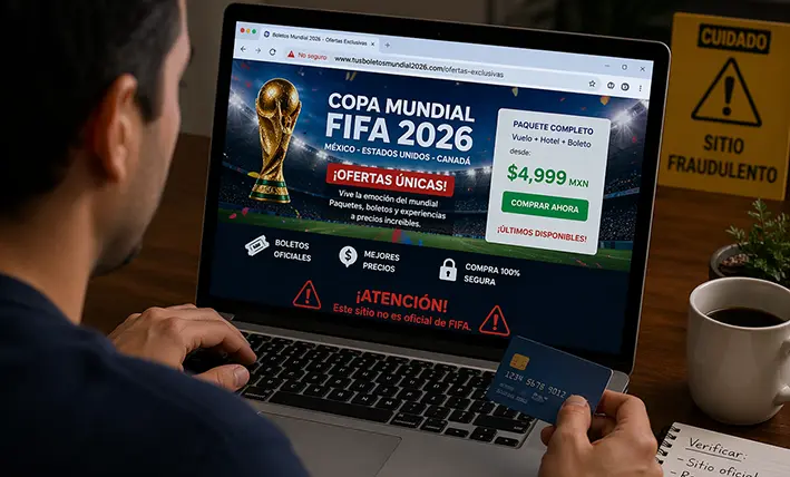 Mundial 2026 desata ola de fraudes