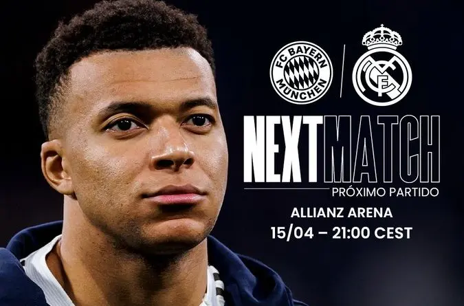 Se reporta listo Kylian Mbappé para enfrentar al Bayern Múnich