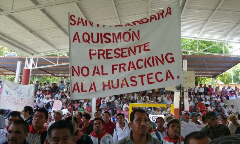 SLP: amagan con guerra tének y náhuatl si 4T trae fracking a la Huasteca