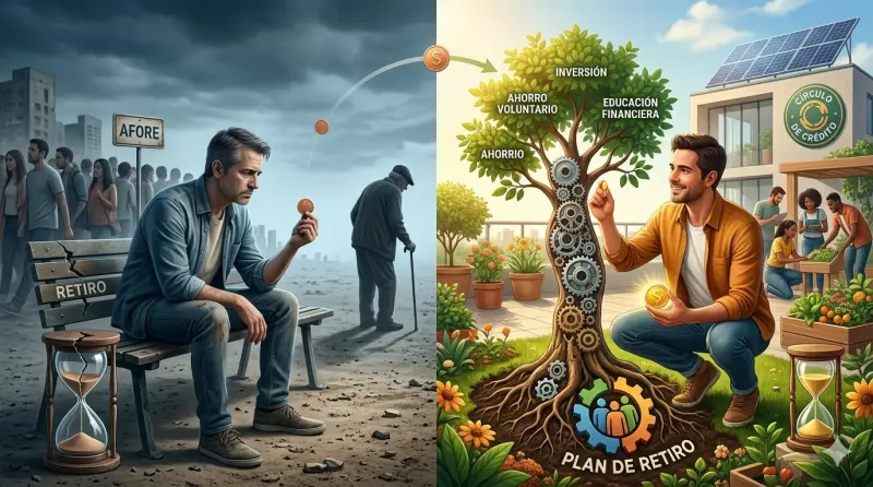 Tu retiro está en riesgo: solo 4 de 10 ahorran