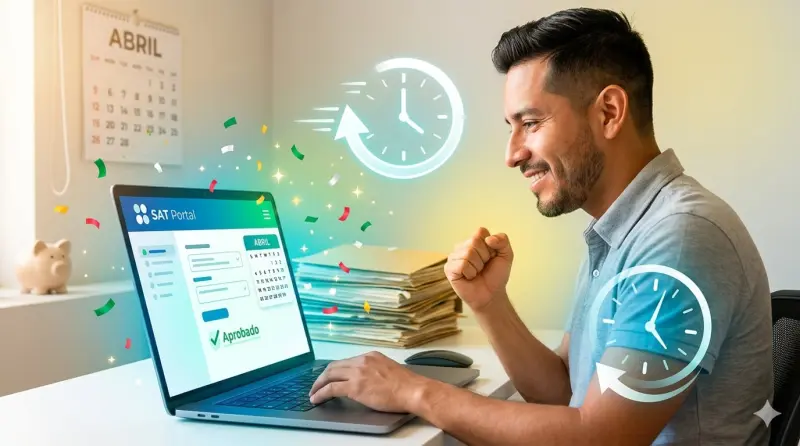 SAT lanza nuevas facilidades: así será tu declaración en abril