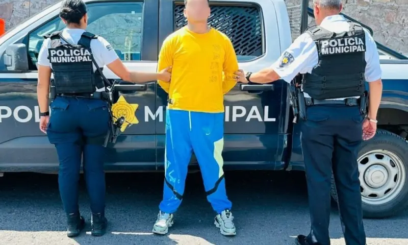 Lo detienen tras agredir a su pareja