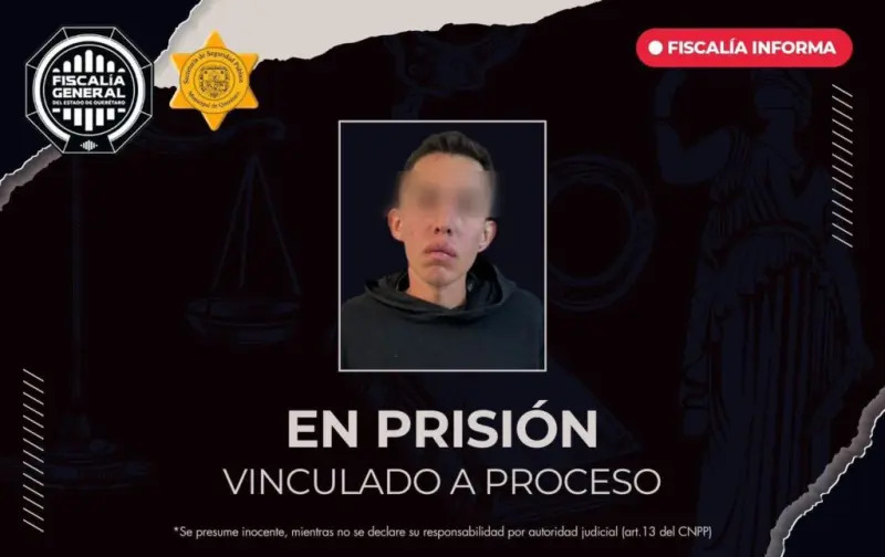 En prisión por robo calificado en grado de tentativa en Querétaro
