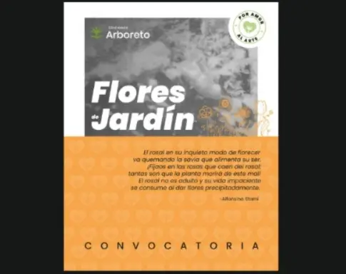 Ediciones Arboreto abre convocatoria “Flores de jardín”
