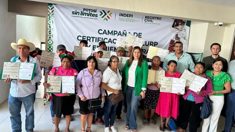 Acercan identidad y certeza a 74 habitantes de pueblos originarios