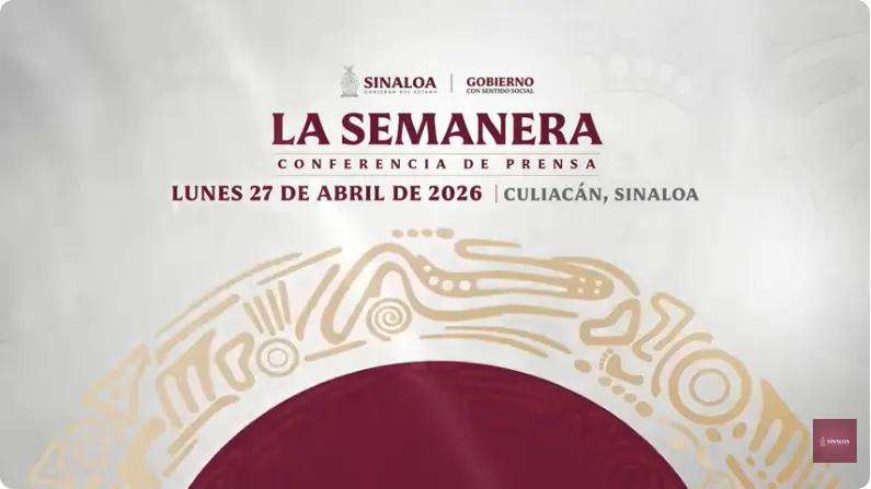 #EnVivo | Conferencia Semanera del Gobernador Rubén Rocha Moya