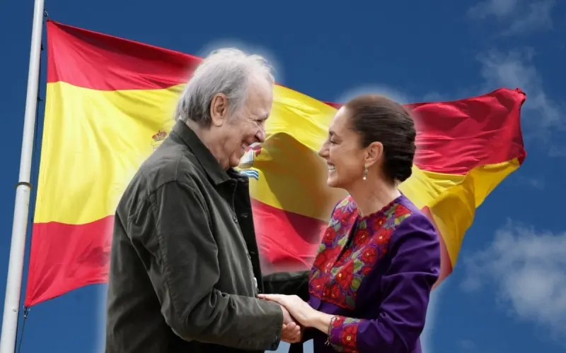 Claudia Sheinbaum, presidenta de México: “Me dio mucha alegría y emoción conocer en persona a Joan Manuel Serrat”