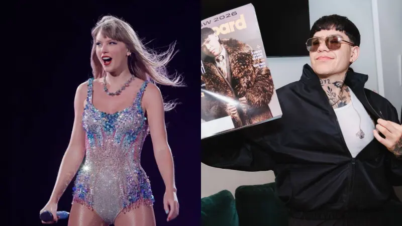 American Music Awards 2026: Taylor Swift lidera lista de nominados, Junior H entra a la competencia