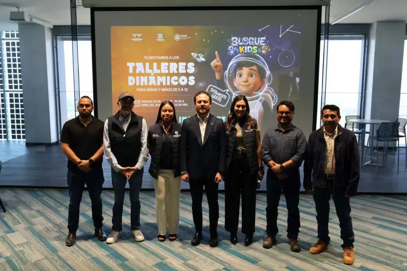 Lanzan BLOQUE Kids: buscan acercar a niños a la tecnología con talleres de robótica e IA