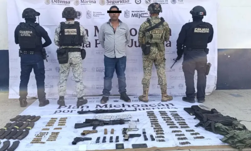 Cae el hijo de El Abuelo Farías en Michoacán