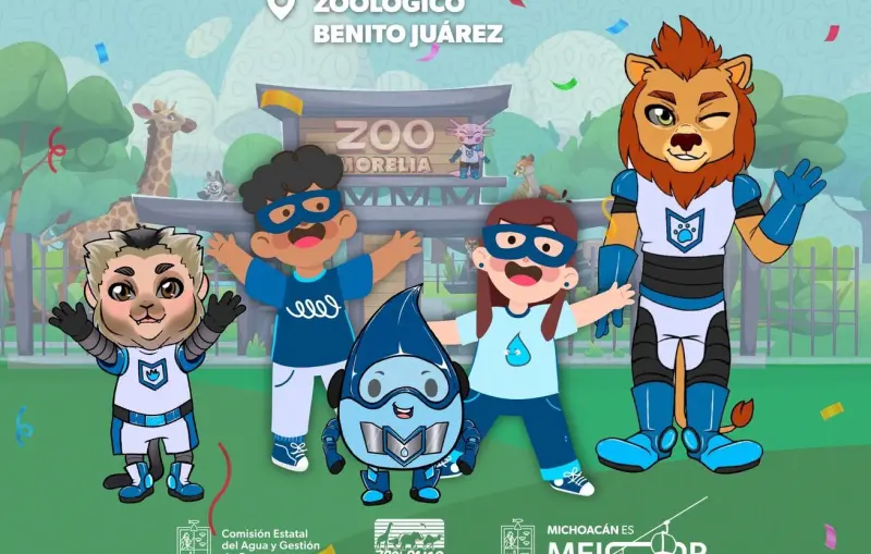 Invita Ceac a la niñez michoacana a convertirse en guardianes del agua