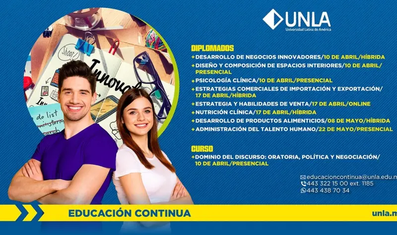 Impulsa tu perfil profesional al especializarte con un diplomado Unla