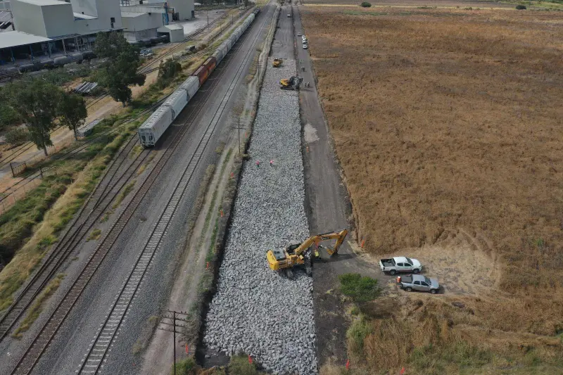 Avanzan en Nuevo León trabajos del tren de pasajeros Saltillo-Nuevo Laredo