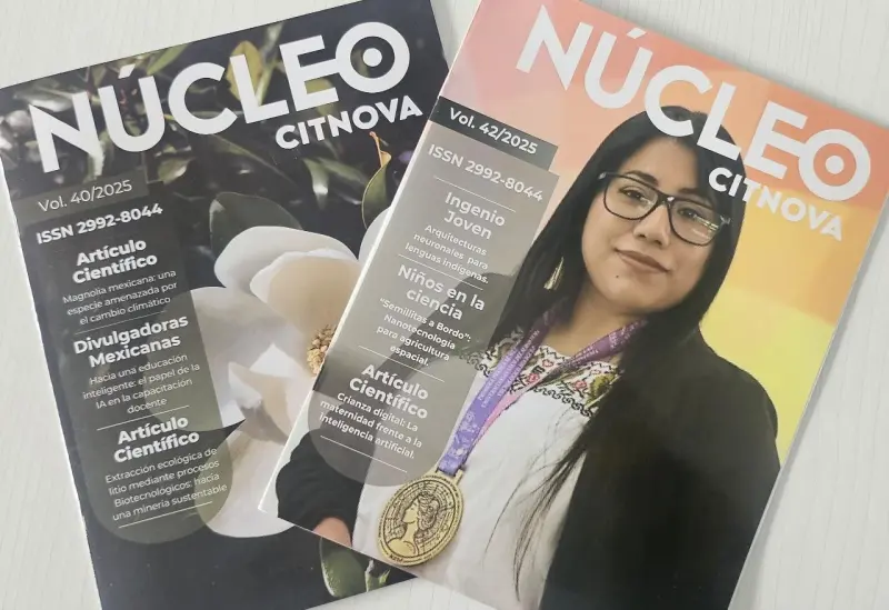 Abren convocatoria para la revista Núcleo Citnova número 44 en Hidalgo