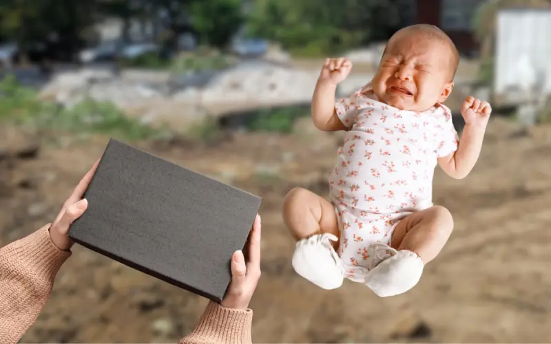 Abandonan a bebé recién nacida en Veracruz dentro de una caja de zapatos; autoridades investigan y reportan su estado de salud