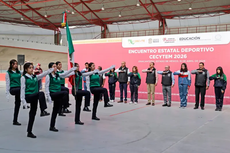 Participan 750 mexiquenses en el Encuentro Estatal Deportivo CECyTEM