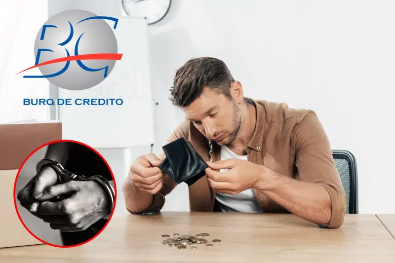 Más allá del Buró de Crédito, hay 4 deudas que pueden llevarte a la cárcel, porque implican delitos como fraude o evasión fiscal, según el Código Penal