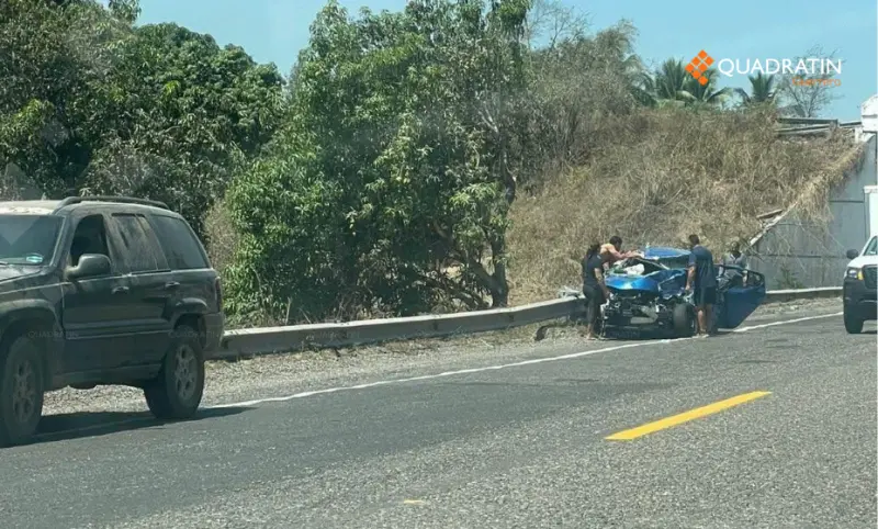 Fuerte choque deja 3 lesionados en la carretera en La Unión