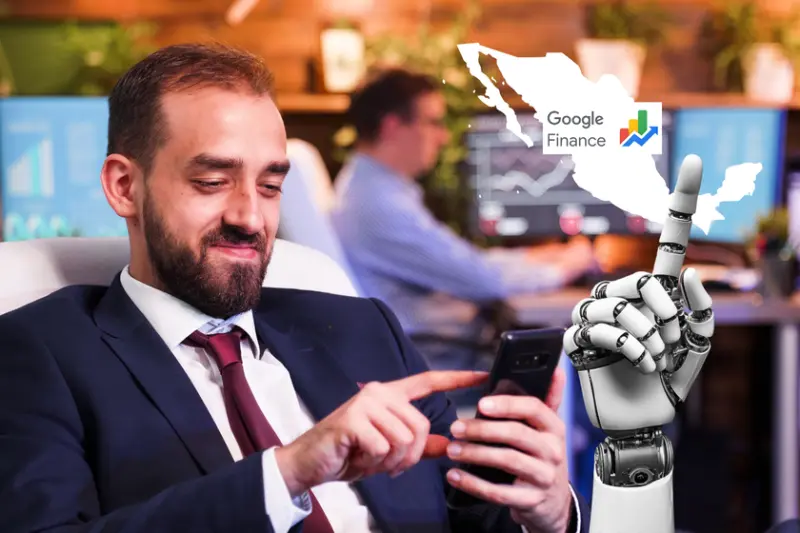 Google Finance llega a México con una idea muy clara: que le preguntes a la IA qué está pasando con tus acciones