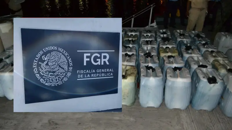FGR decomisó más de 17 mil litros de huachicol sin detenidos en Tabasco