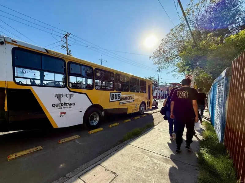 3,630 personas usaron transporte gratuito sin incidencias en el tricentenario del Acueducto de Querétaro