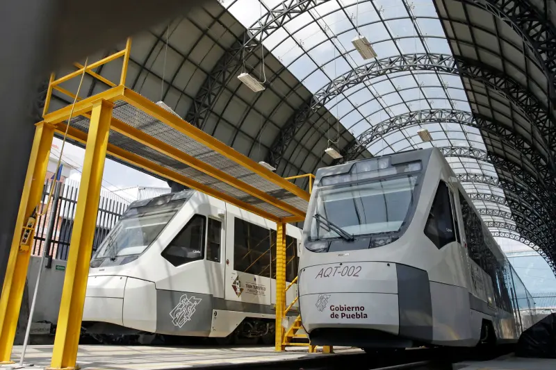 Proyecto del tren ligero Puebla- Cholula-Atlixco avanza: transportaría hasta 80 mil pasajeros
